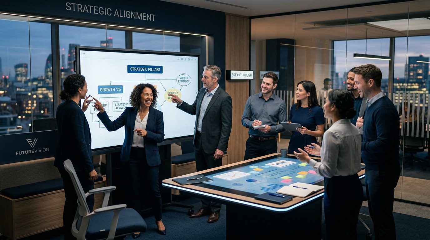 Strategic team transformation session